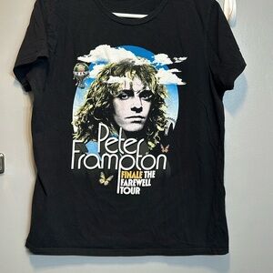 2019 peter frampton finale the farewell tour black tshirt short sleeve